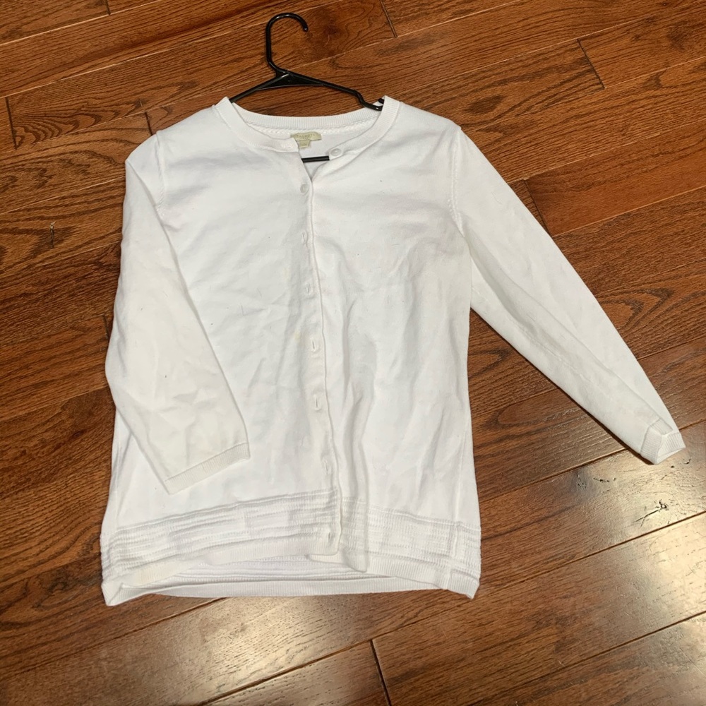 White sweater